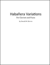 Habanera Variations P.O.D. cover